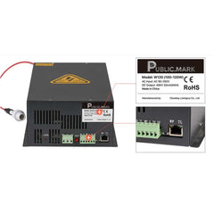 Fuente Láser CO₂ 100–120W – Compatible con tubos RECI, Cloudray, Yongli, Puri | Corte y Grabado Industrial