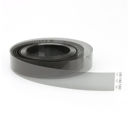 Cinta encoder de 180 cm x 7 mm para plotters con cabezal Epson DX5, XP600, TX800, i3200. Lectura óptica precisa y alta estabilidad. Ideal para mantenimiento y reemplazo técnico.