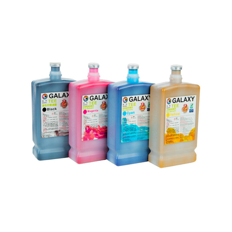 Tintas Galaxy TEE Premium original ecosolvente para cabezales Epson