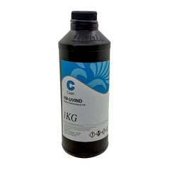 Tinta UV Premium Semirrígida UVINK UM-UVIND para DX5, DX7, XP600,Tx800 i3200 – Botella 1 Litro