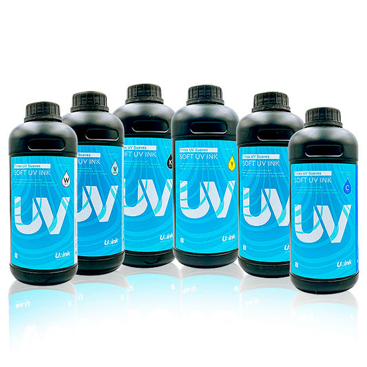 Tinta UV Suave Rollo a Rollo para Vinilo y Banner | DX5 DX7 i3200 TX800,