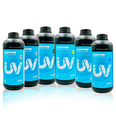 Tinta UV Suave Rollo a Rollo para Vinilo y Banner | DX5 DX7 i3200 TX800,